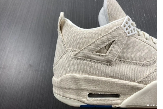 Rep EP 4 (W) Jordan Retro DQ4909-100 Canvas Blank DQ4909-100 1219